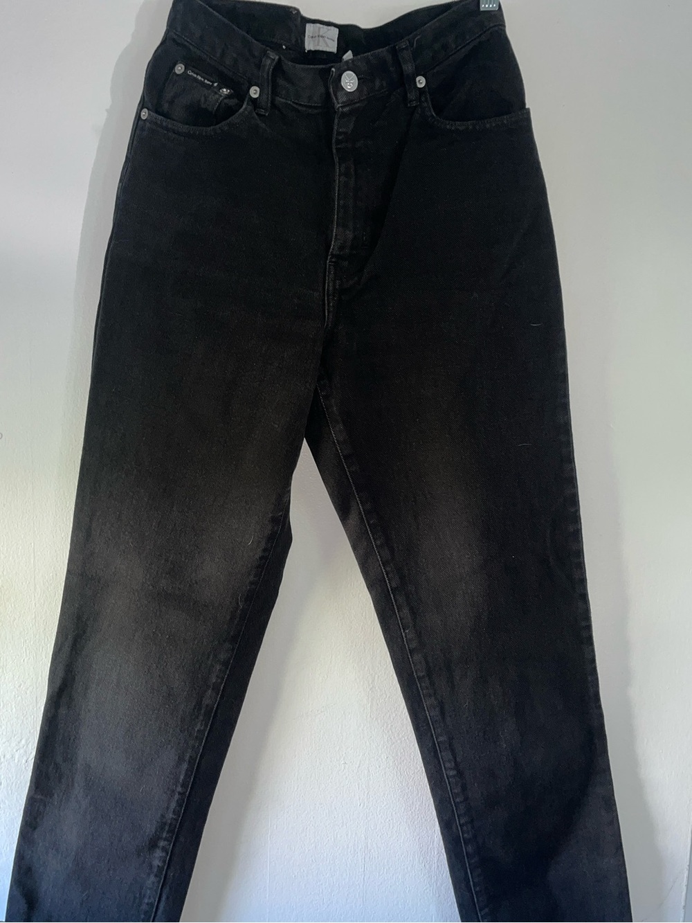 Calvin Klein Jeans Women’s Black Slim Straight Denim